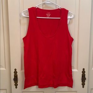 J. Crew Factory Featherweight slub cotton tank top
